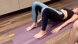 Serenity Coxs Naughty Yoga Session A Wif