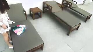 Accidentally Cum in her Pussy near the Rooftop Pool