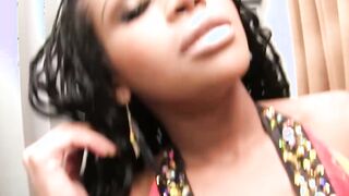 Ladyboy Sunny shows off then barebacked