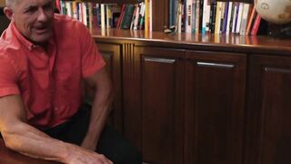 Big dick twink Jack Andram gets first blowjob treat as coach incentive