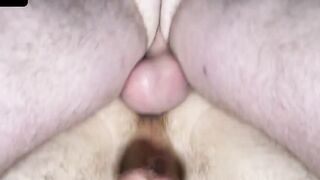 Brogan Reed spread his meaty cheeks apart and give Mike access to his smooth ass and