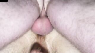 Brogan Reed spread his meaty cheeks apart and give Mike access to his smooth ass and