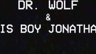 Seeing the boy Felix Maze's boldness and curiosity made Dr. Wolf got horny and arouse