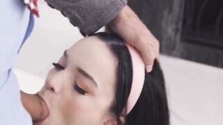 Petite teen has a crush on her mentor