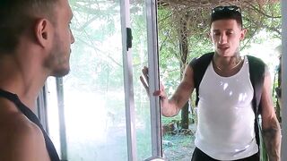 Nico having an outdoor bareback fuck