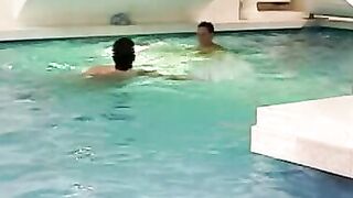 Two beautiful guys fuck in the pool by EastBoys