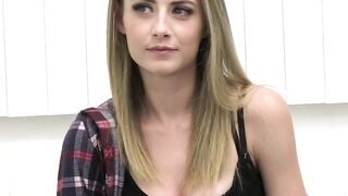 Surprise dick therapy for lonely cutie