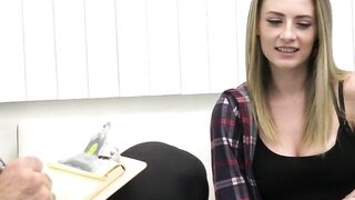 Surprise dick therapy for lonely cutie