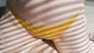 Hot BIG TITTY StepSister Left the Door Open on Purpose