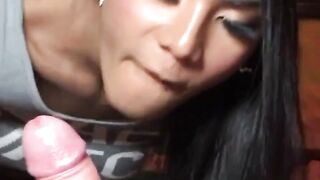 Big Dick Ladyboy fucked bareback