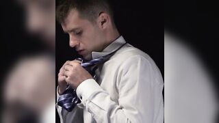 The apprentice Maxx Monroe swallowed hard as the master's hands fondled and groped hi