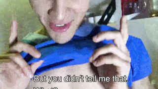 I could not help but scream hard from Nicolas extreme hole plowing