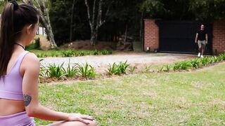 Spicy Latina yogini enjos dick after asana
