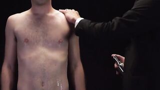 Mathew Figata slapped the boy's ass cheeks before fingering his hole and penetrating