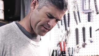 Peter was messing with my tools again