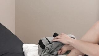 Austin's uncle Rick Fantana got caught massaging his shaft and stroking it up and dow