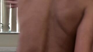 American jock gives his gay a wet blowjob before anal fun