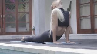 Granny This is the best Fucking Outdoor YOGA