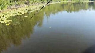Outdoor Stepgranny Sex in the Middle of the River