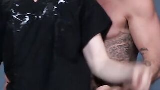 Hunky Drew Sebastion rimmed and fist fucked the greedy asshole of jock Axel Abysse
