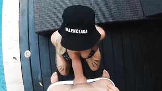Grannys POV Sloppy Blowjob Titfuck Hard