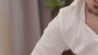 Josh Jo fucked the smooth ass of brunette Lana Coxx in a doggystyle position