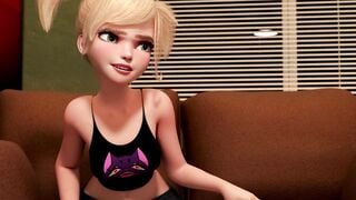3D FUTA ○ Horny Dickgirls Rough ANAL ○ 2024 Animation