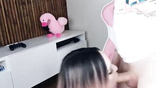 Anal on TIKTOK Stream with Stepsister