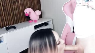 Anal on TIKTOK Stream with Stepsister