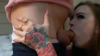 Good Blowjob with Sex with Stepsister