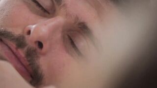 Jock Kristof rimmed and rammed the gorgeous ass of brunette Zlata Shine