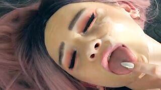 Yoga Fucked in Pussy and Deep Throat