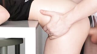 Fucked Slutty Maid and Fed her Cum