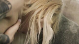 This passionate kiss leads to something deeper, more intimate