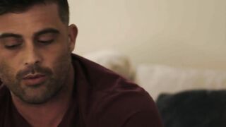 This passionate kiss leads to something deeper, more intimate