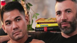 After interview gays anal fucking