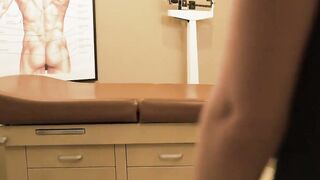 Dr Wolf let out a loud moan and felt so horny as Ian Levine blowjobs his giant cock