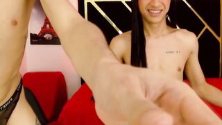 Shemale Gave Her Partner A Deepthroat On Live