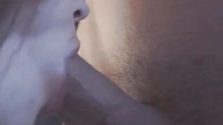 18 Year old Stepsister Teases Sucks Big