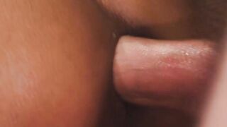 Ebony  Morena gets bareback fucked by outsider