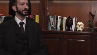 The bearded master Tucker Barett did a great job rimming and fucking the boy's ass