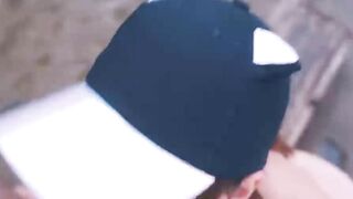 Fucked in the Rain Wet Hot Bitch Creampi