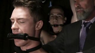 Cole Blue felt surreal as his master teased the head of his shaft bringing him closer