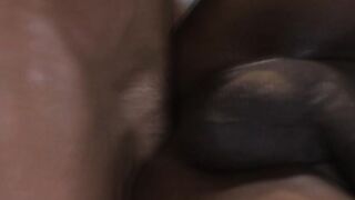 Handsome masseur fucks the ass of TS Ebony customer