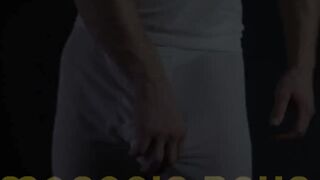 Master Adam Snow pulled the apprentice's garments down and rim jobs his ass on the de