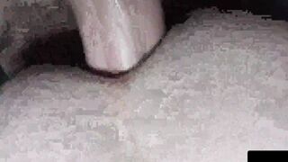Mikey Knight's puckering crack patiently waits for any cocks to get inside in a fours