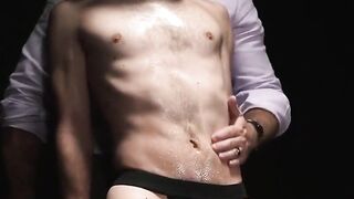 Marcus Riers got his hole fingered then his new owner from the appraisal anal fucked