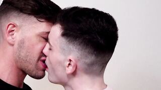 Both Jordan Starr and Myott Hunter are eager to taste and suck each other's cocks