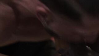 Horny masseur fucks the ass of TS Ebony customer
