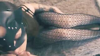 Wet and Intense Blowjob Pulsating Cock
